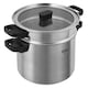 image 1 of LOCARNO Pasta Pot with insert 6.5L 22 cm