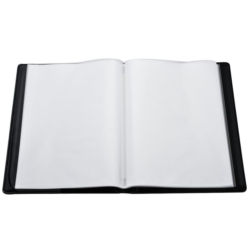 image 1 of A4 Professional Display Book with 24 Pockets 48 Sides – Portfolio Folder A4 for Certificates & Documents – Presentation Folder, Professional Portfolio for Office, School & Interviews