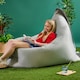 image 2 of Icon Adults Giant Indoor Outdoor Floor Cushion Bean Bag, Grey
