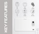 image 4 of Prem-I-Air Panel Heater With Wifi Function Lot 20 Compliant 1kw White