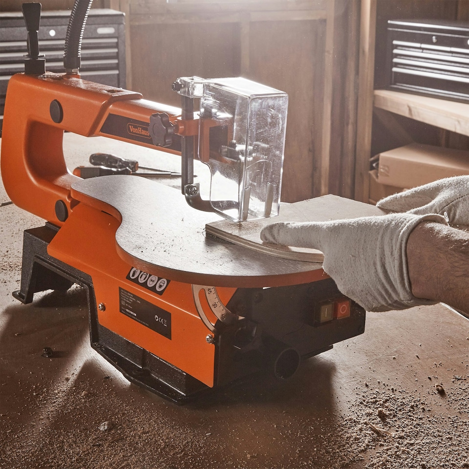 image 1 of VonHaus Scroll Saw 405mm with Variable Speed and LED Light
