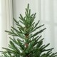 image 8 of HOMCOM 6 Foot Artificial Christmas Tree with Realistic Hinged Branches, Green