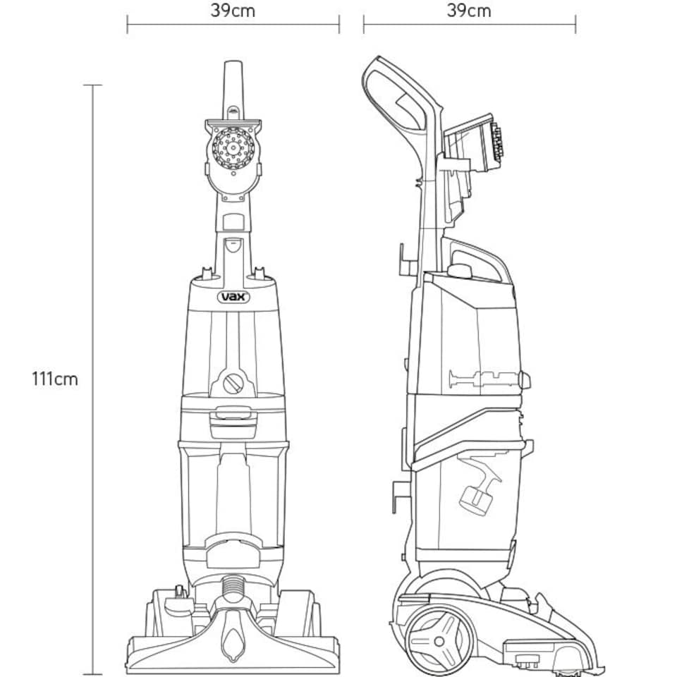image 1 of VAX Platinum Power Max Carpet Cleaner ECB1SPV1