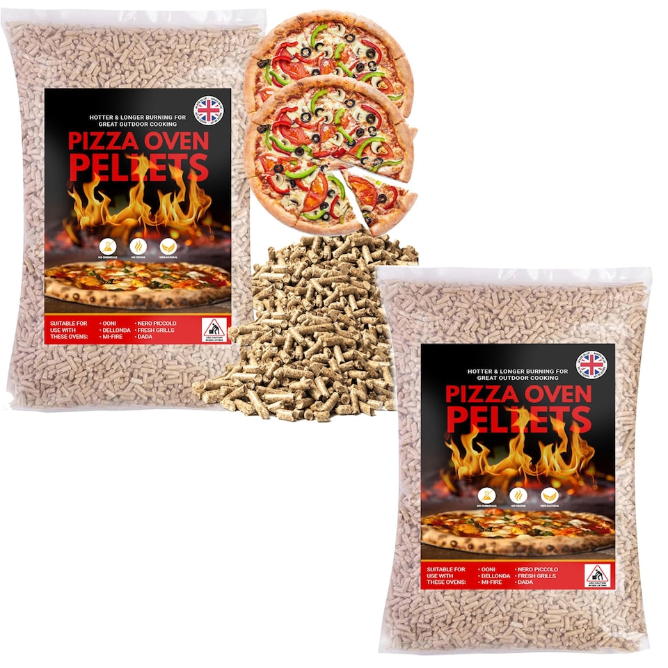 image 1 of 1 x 30L Premium Easy-Light Fuel Wood Pellets For Pizza Ovens & Grills Perfect For BBQs & Smokers
