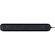 image 2 of Masterplug 6 Socket Extension Lead with 2m Cable, Wall-Fixing, Black