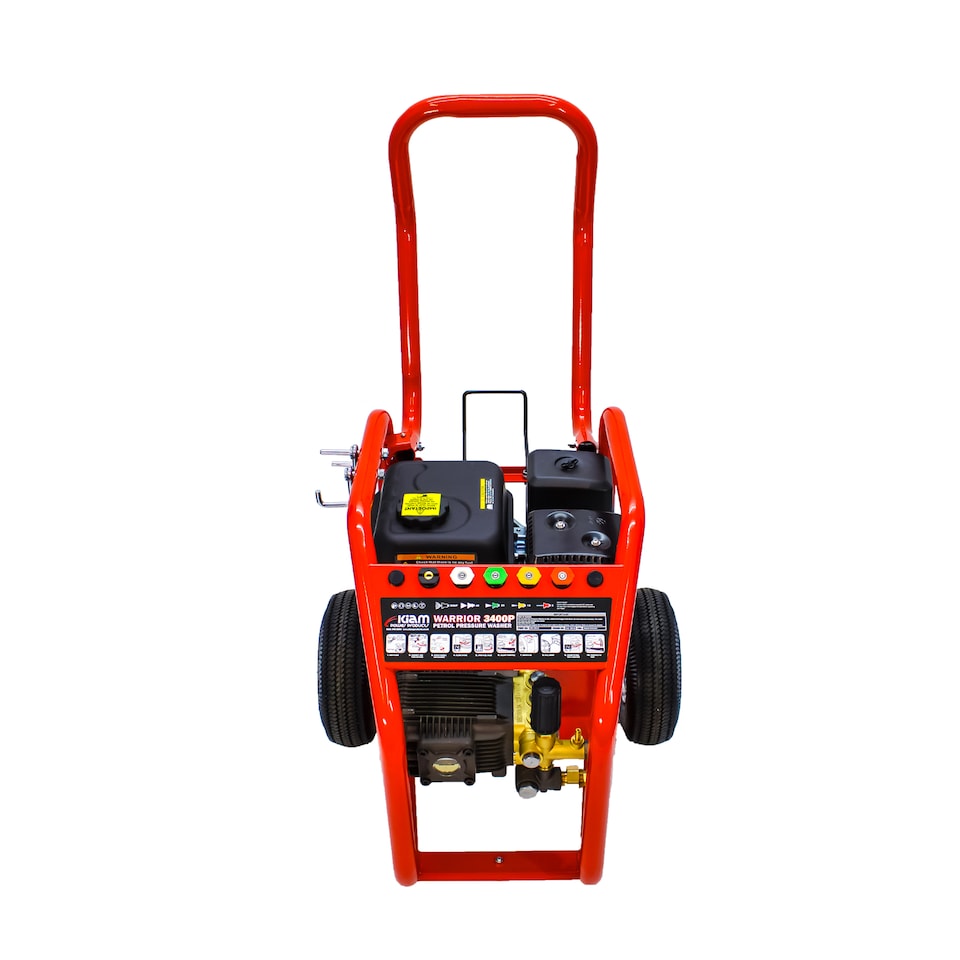 image 1 of Kiam Warrior 3400P Petrol High Pressure Washer Jet Cleaner (9HP)