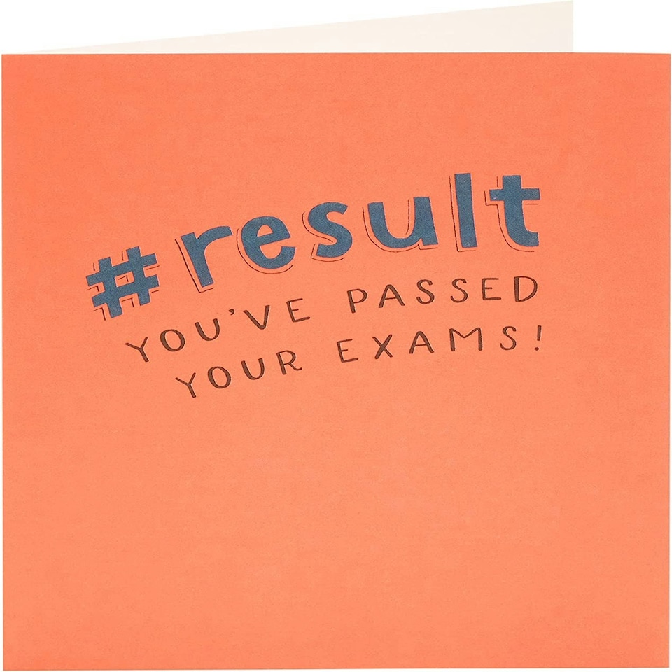 image 1 of Lovely Result Congratulations Exams Passed Card