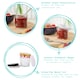 image 2 of Argon Tableware Glass Jam Jars with Lids - 130ml - Pack of 6