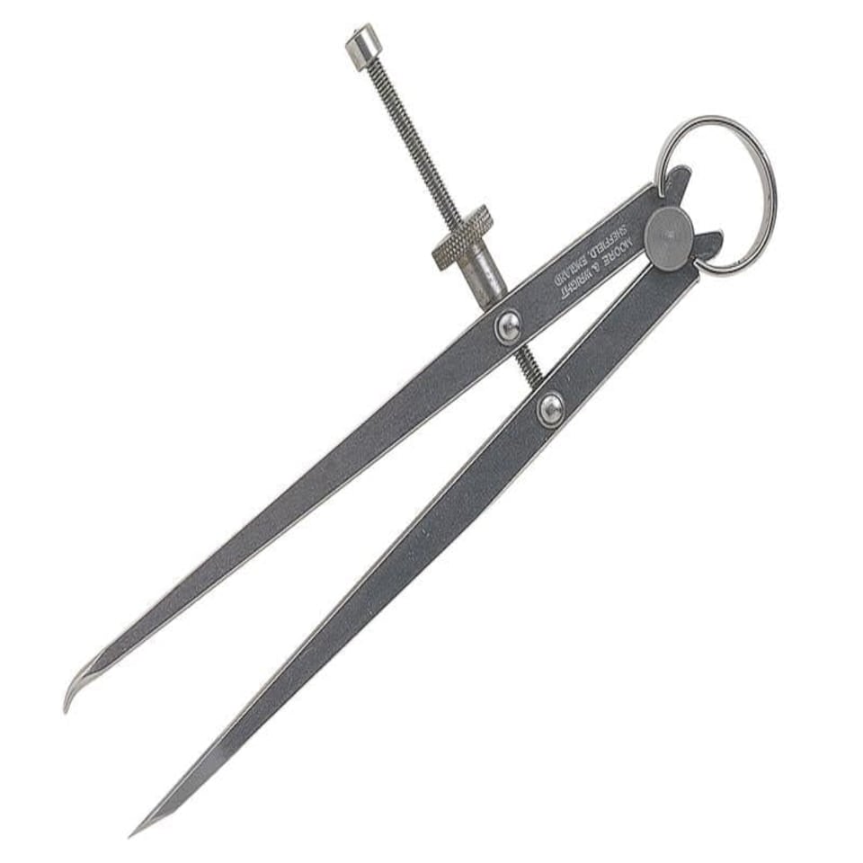 Moore & Wright 5112R Spring Joint Internal Calipers 300mm (12in) (Retail Packaging)