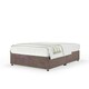 image 1 of Mauve Naples Velvet No Drawer Divan Base Double