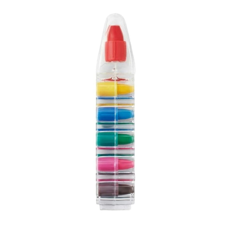 image 1 of MidOcean Magic Wax Based Crayon Set - Transparent/Multicoloured - One Size