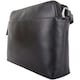 image 6 of Genuine Soft Leather Crossbody Shoulder Handbag with Adjustable Strap Grey | Dark Grey