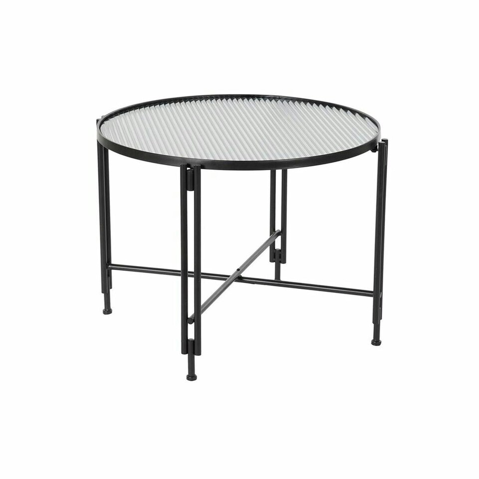 image 1 of Centre Table DKD Home Decor Metal Crystal 63 x 63 x 46 cm N/A
