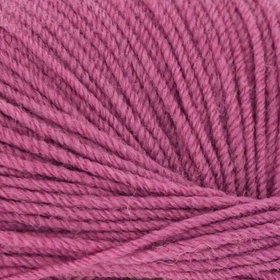 King Cole Pink Luxury Merino DK Yarn (Value Pack 12 x 50g Balls) For Crochet, Knitting - 140m per ball
