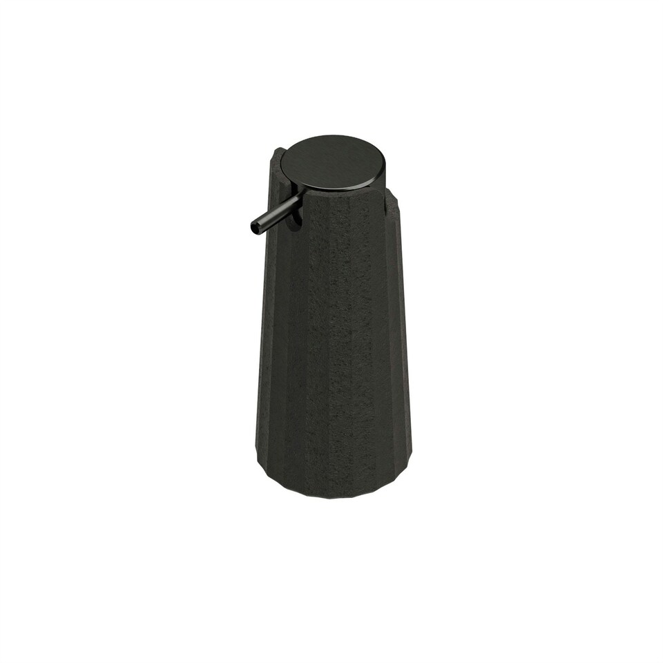 image 1 of Cosmic Soap Dispenser Liquid with Durable Plastic for Bathroom, Black - 200ml