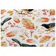 image 1 of Birds & Leaves in Autumn (Rug) Orange | XL: 160x230cm