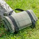 image 2 of Green Tweed Picnic Blanket