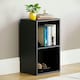 image 2 of Vida Designs Oxford 2 Tier Cube Bookcase Display Storage, Black