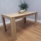 image 6 of Dining Table Beige Wood Kitchen Place for 4 Seats, Dining Table Only (Beige H 75 x L 117 x W 77 cm) | Brown