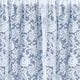 image 2 of Kew Traditional Floral White Net Curtain Flounce (Width - 300cm x Drop - 91cm)