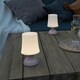 image 1 of ValueLights Colmar Pair of Outdoor Table Lamp