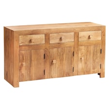 Kaylin Light Mango Large Sideboard Brown