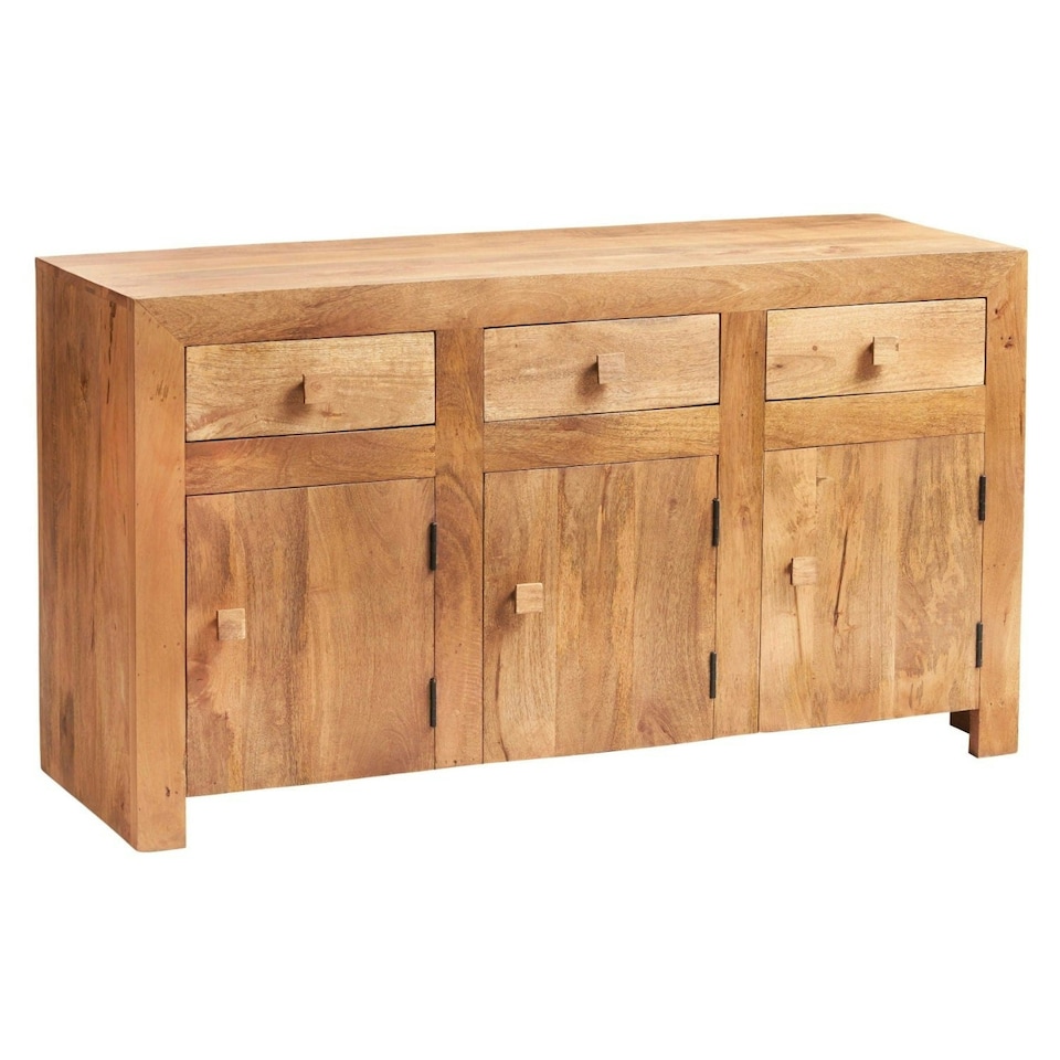 image 1 of Kaylin Light Mango Large Sideboard Brown