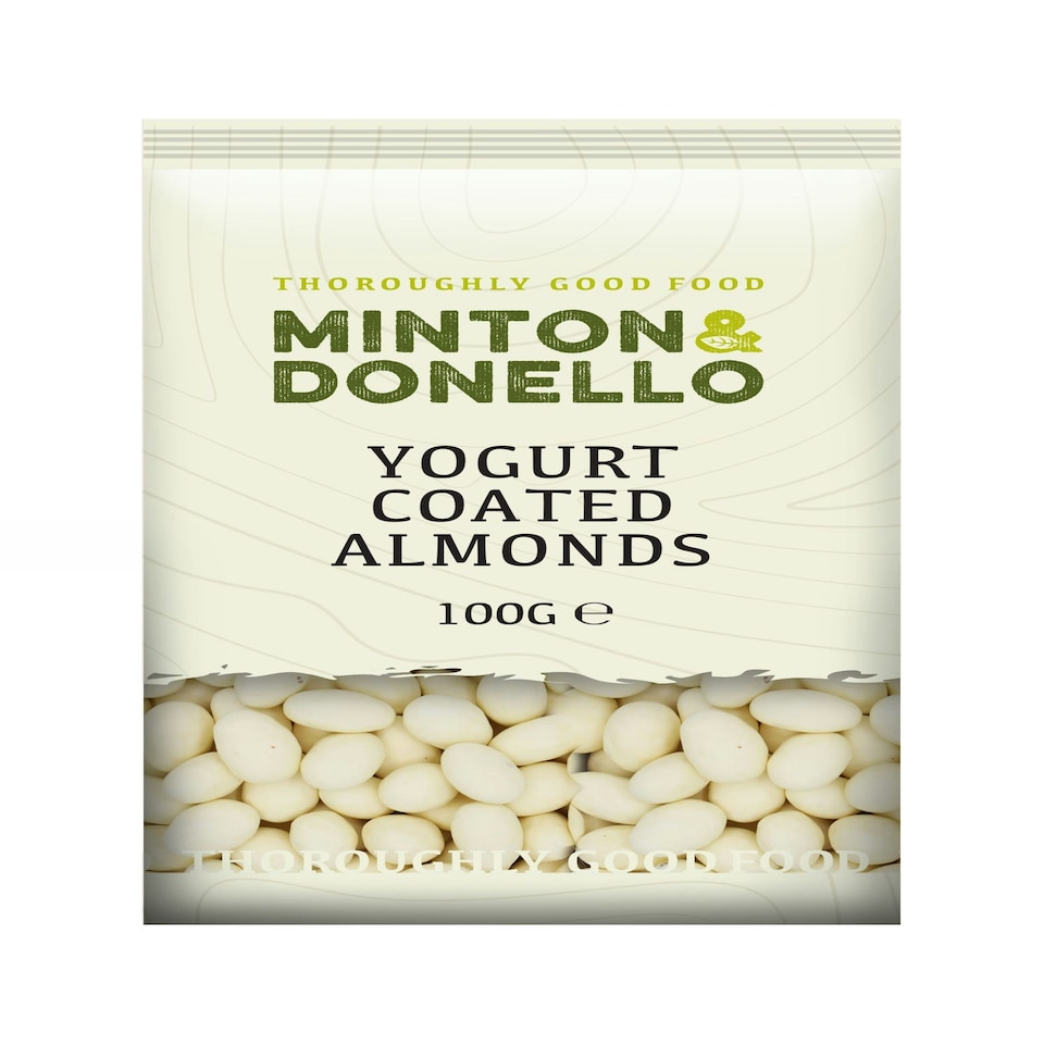 image 1 of Minton & Donello Yoghurt Coated Almonds 6 x 100g