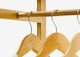 image 5 of Heavy Duty Wooden Clothes Stand – Garment for Open Wardrobe with Wheels