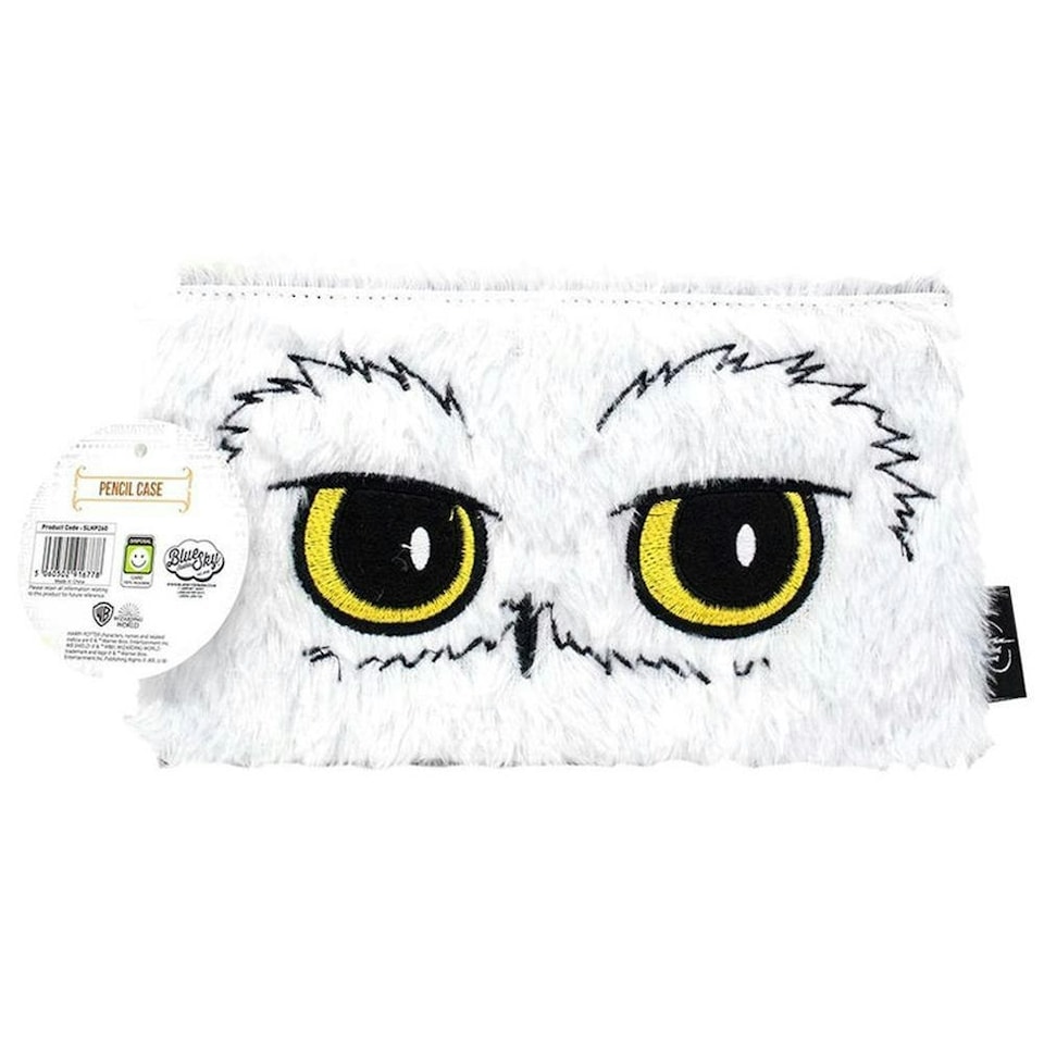 image 1 of Harry Potter Hedwig Pencil Case - White - One Size