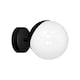 image 3 of Milagro Wall Lamp Sfera Black 1XE14