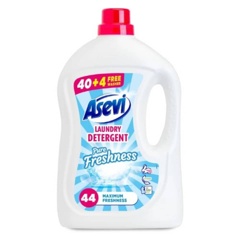 Asevi Pure Freshness Laundry Detergent 44W 2376ml