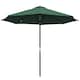 image 1 of Outsunny Outdoor Market Table 3(m) Parasol Umbrella Sun Shade with 8 Ribs, Green