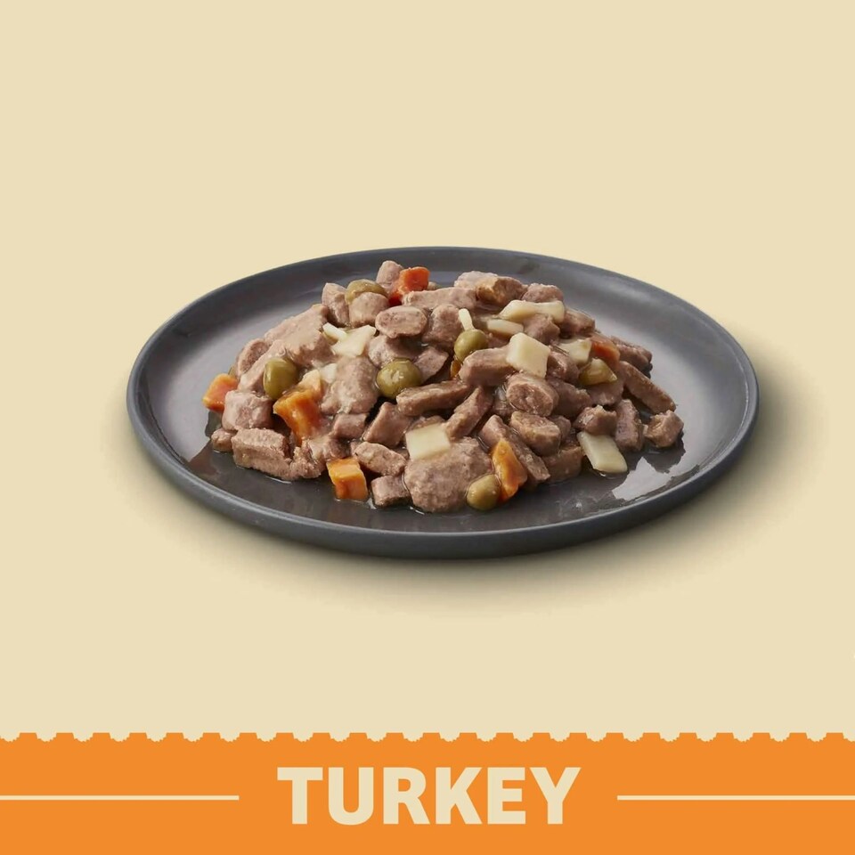 image 1 of James Wellbeloved Grain-Free Puppy Turkey In Gravy 12x100g