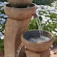 image 2 of Friendship Stone Effect Water Feature Fountain with LED Lights H109cm