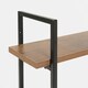 image 5 of OHS Wood Effect Wall Mounted Shelving Rack Display Unit