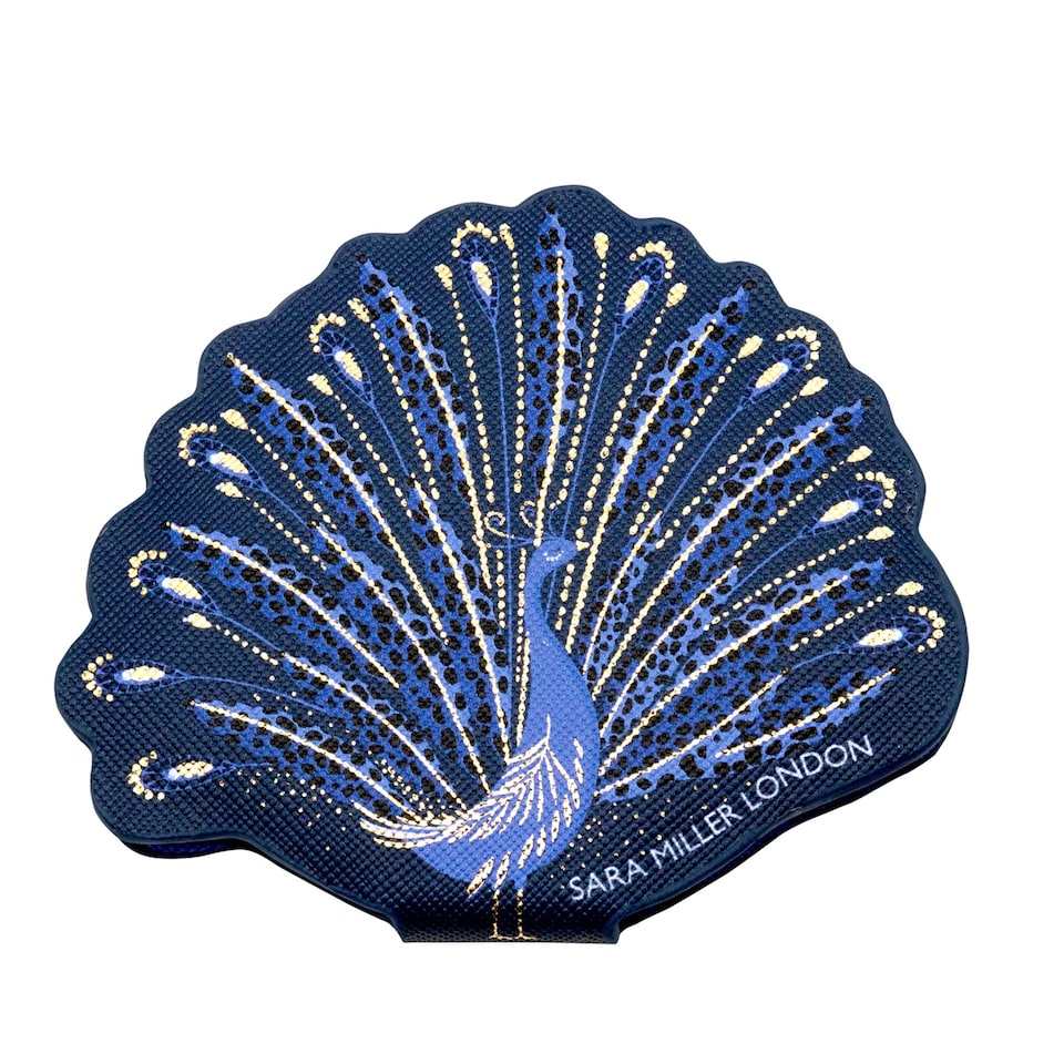 image 1 of Portico Designs Sara Miller Birthday Wellness/ Vitamin Organiser & Shaped Compact Mirror Set