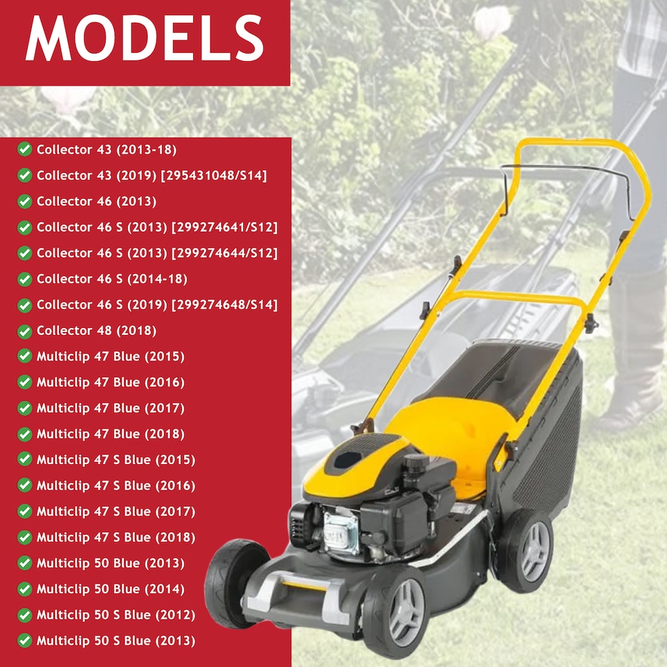 image 1 of Stiga Fuel Line Pipe RS100 Lawnmower Multiclip 47 47S Blue Collector 43