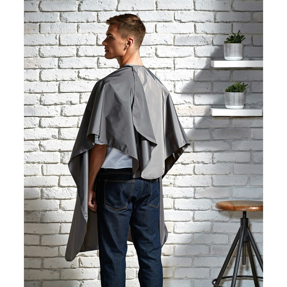 image 1 of Premier Waterproof Salon Gown - Dark Grey - One Size