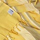 image 7 of Homescapes Cotton Morocco Striped Yellow Throw - 150 x 200 cm Yellow