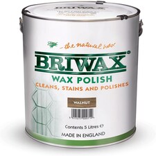 Briwax Wax Polish Walnut 5L | Brown | 1