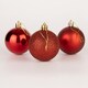 image 2 of 60mm/18Pcs Christmas Baubles Shatterproof Red,Tree Decorations