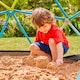 image 7 of TP 1.9m Metal Climbing Dome & Sandpit