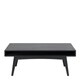 image 2 of Marte Coffee Table with Open Shelf in Black