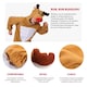 image 2 of Christmas Reindeer Onesie Brown | XL