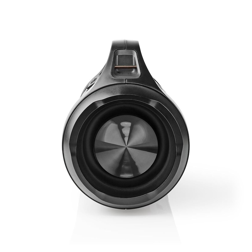 image 1 of Nedis Bluetooth Party Boombox Speaker, 120W Peak Power, 6H Playtime, IPX5 Waterproof, RGB LED Lights, Aux/MicroSD/USB Playback, Bluetooth 5.0, Handle - Black