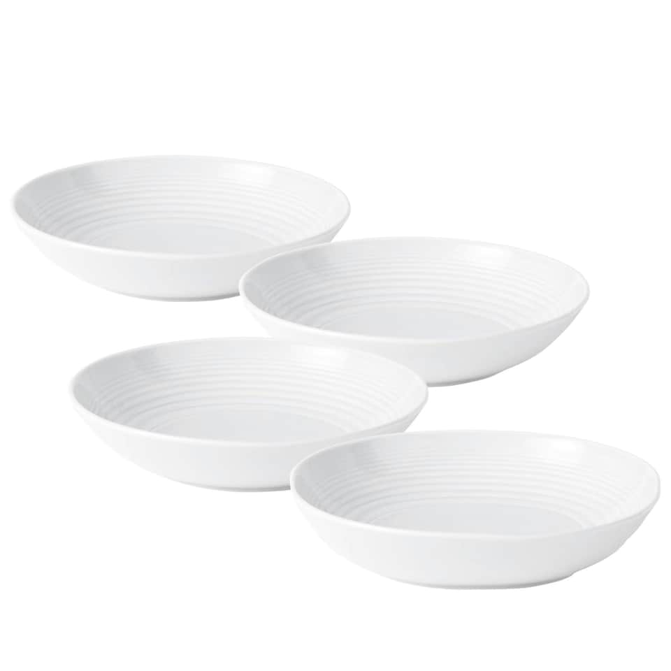 Gordon Ramsay Maze White Pasta Bowls 24cm - Set of 4