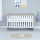 image 4 of Babymore Veni 3 Piece Room Set - Oak White