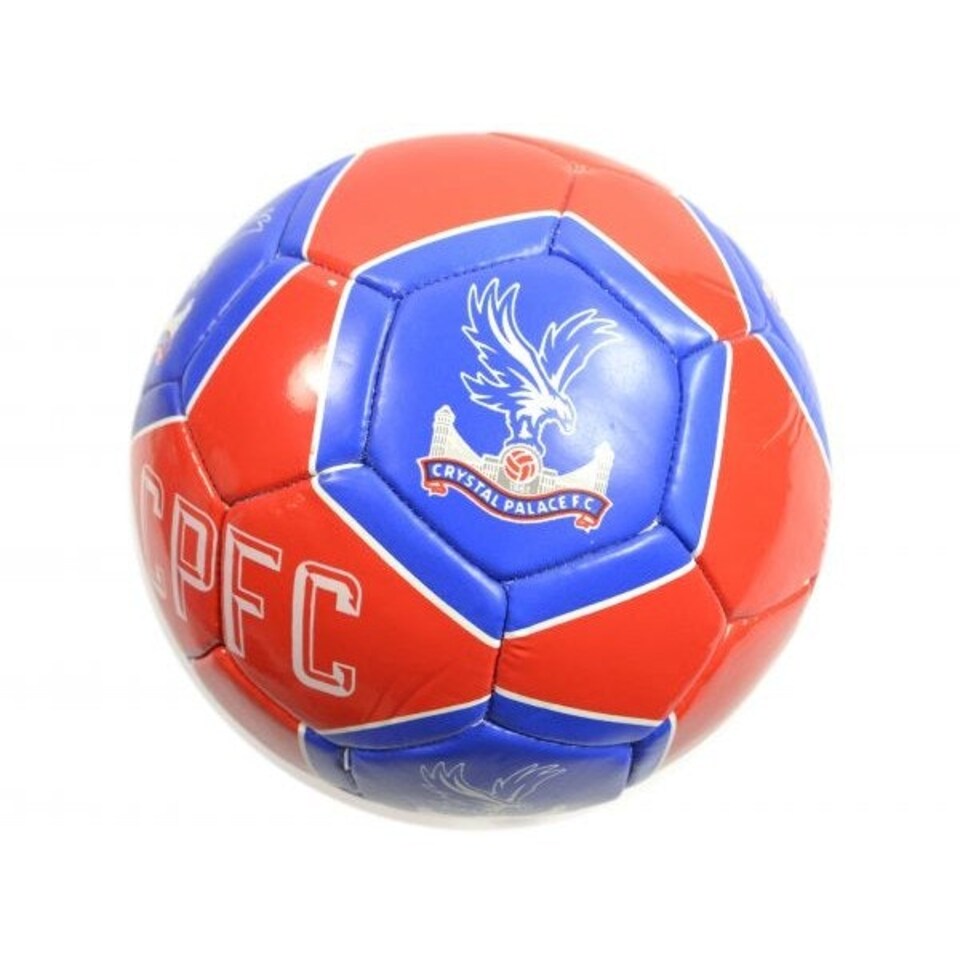 image 1 of Crystal Palace FC CPFC Hexagon Football - Red/Blue/White - 5