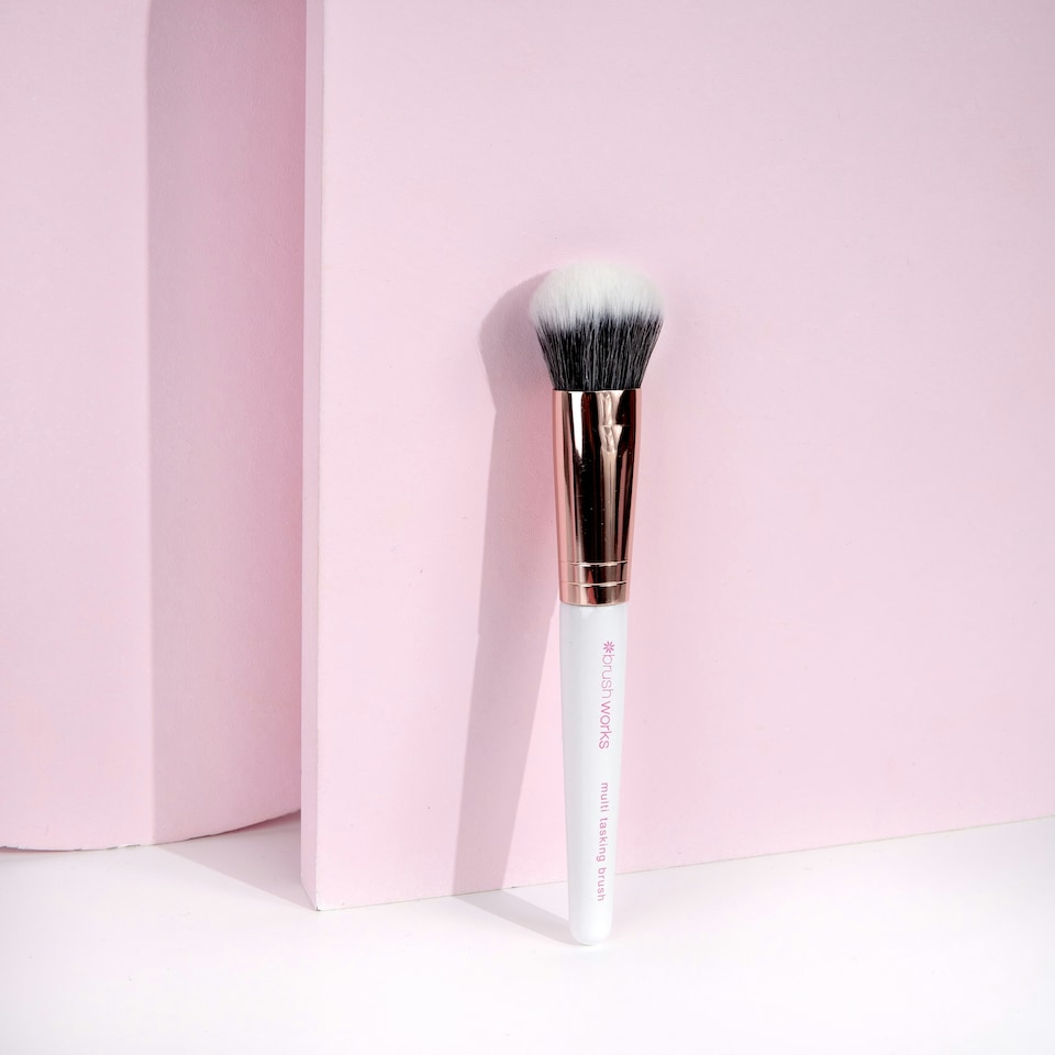 image 1 of Brushworks White & Gold Multi Tasking Brush